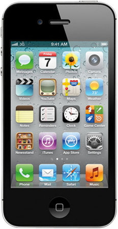 Смартфон APPLE iPhone 4S 16GB Black - Зеленогорск
