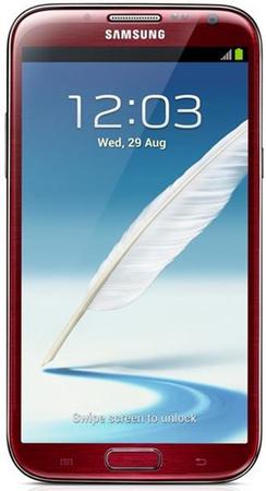 Смартфон Samsung Galaxy Note 2 GT-N7100 Red - Зеленогорск